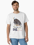 Best Dad of the year Bald Eagle M15 Art Classic Shirt T Shirt Premium Quality