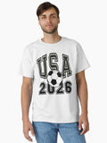 USA soccer ball American world cup 2026 fan Classic T-Shirt