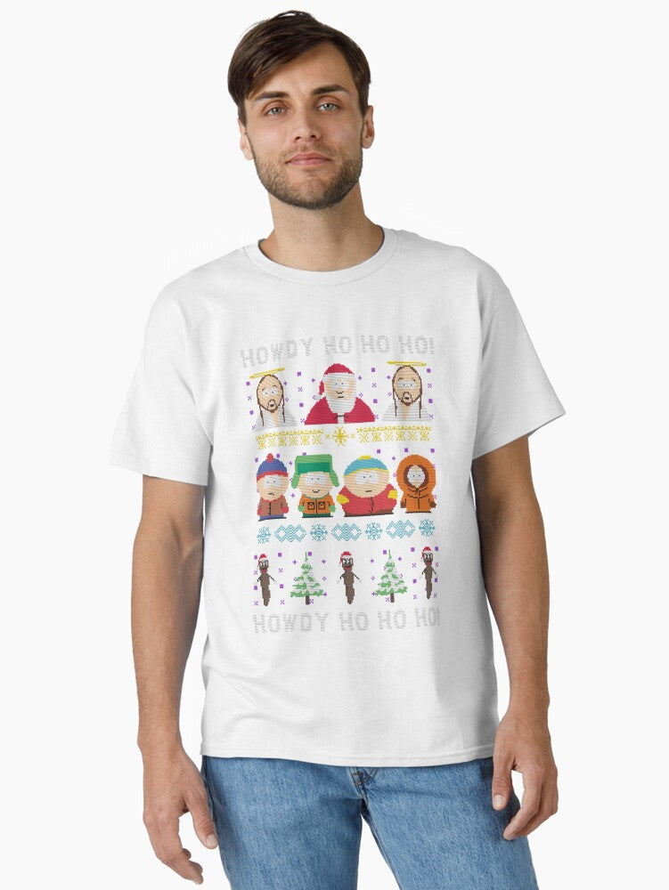 Howdy Ho Ho Ho Classic TShirt T-Shirt | Holiday Edition | Perfect For Daily Wear