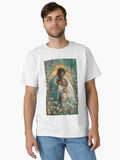 Sacred Sanctuary Mary Joseph and the Infant Jesus Holy Family Art Classic Shirt T Shirt Premium Print
