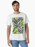 Vibrant Neon Camo Green Pattern Classic T Shirt T Shirt Aesthetic Fit Daily Comfort