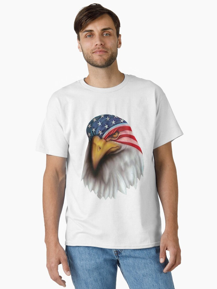 AMERICAN FLAG EAGLE Classic Shirt T Shirt Gift Ready
