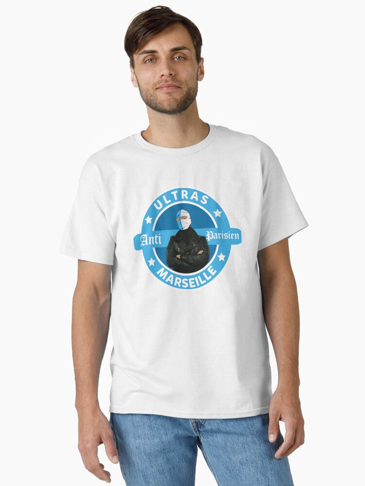 ultras Marseille Classic Shirt T Shirt Clean Design