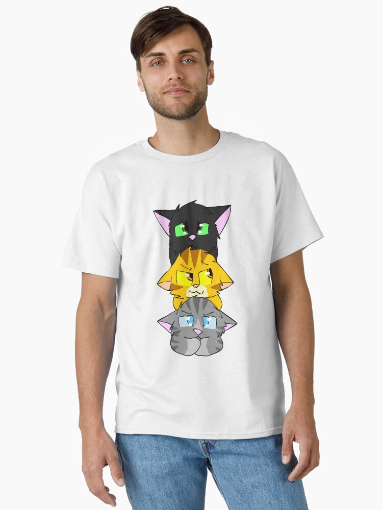 Jayfeather Hollyleaf And Lionblaze Classic T-shirt | Trendy Graphic Tee | Casual Unisex T-shirt