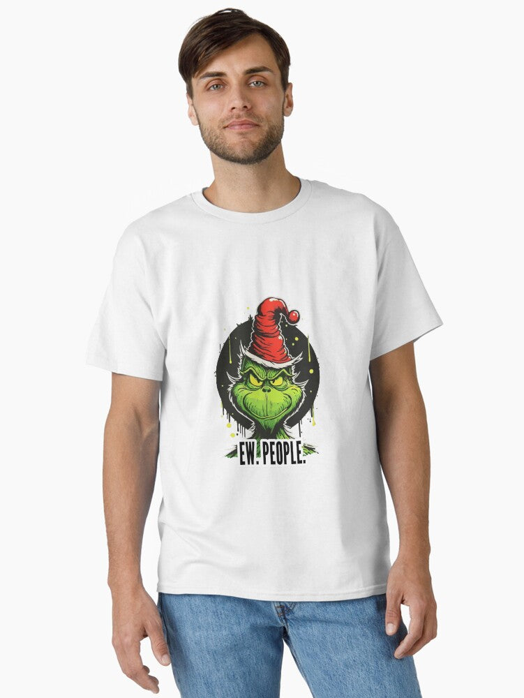 Copy of Grinch Ew People Classic T Shirt T Shirt Holiday Trending Christmas Season Pick