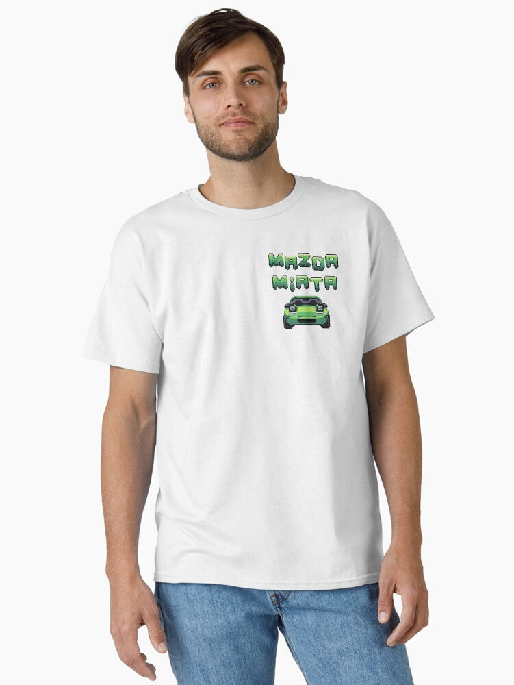 Green Mazda Miata MX 5 Classic T Shirt T Shirt Streetwear Style Limited Drop Feel