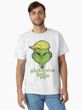 Grinch Funny Christmas Parody Holiday Humor Cartoon Design Classic T Shirt T Shirt Holiday Trending Christmas Season Pic