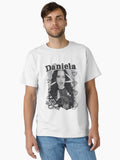 KATEYE Daniela Kpop Y2K Group Black and White Collage Digital Art Portrait Classic T-Shirt