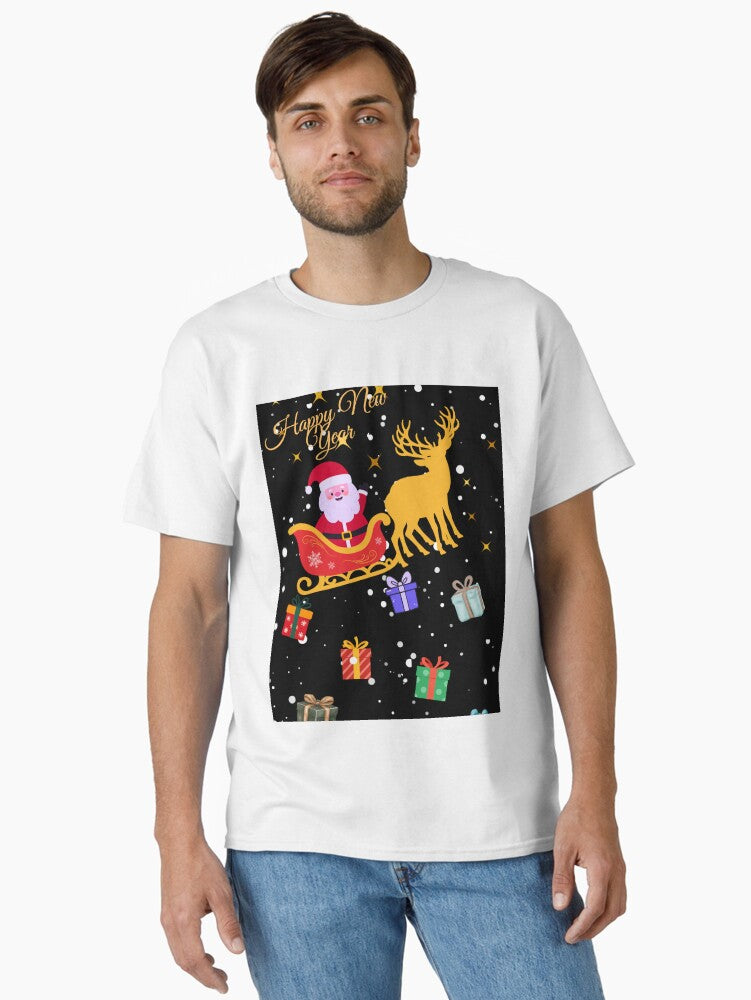 Festive Christmas Holiday Design Cozy Winter Vibes Gift Classic T Shirt T Shirt Premium Print