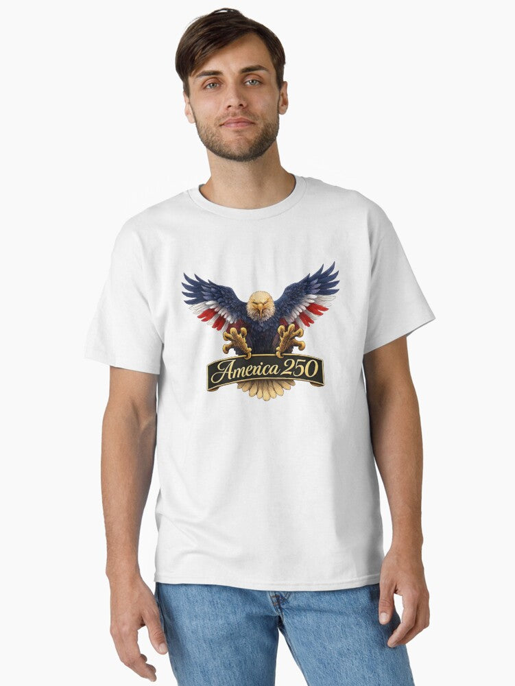 America 250 Icons of Power Freedom Classic Shirt T Shirt Gift Ready
