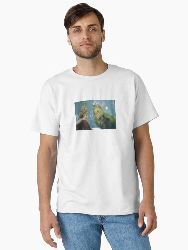 The Grinch and Cindy Lou Who Classic T Shirt T Shirt Holiday Trending Christmas Season Pick