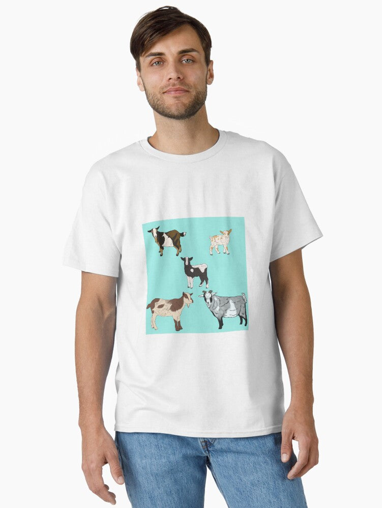 Seafoam Nigerian Dwarf Goats Pattern