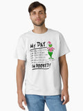My Day Im Booked Grinch Classic T Shirt T Shirt Holiday Trending Christmas Season Pick