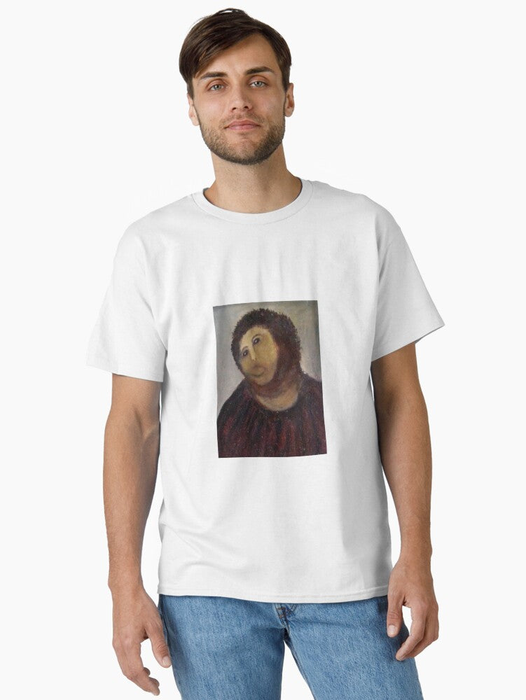 Monkey Jesus Classic Shirt T Shirt Premium Print