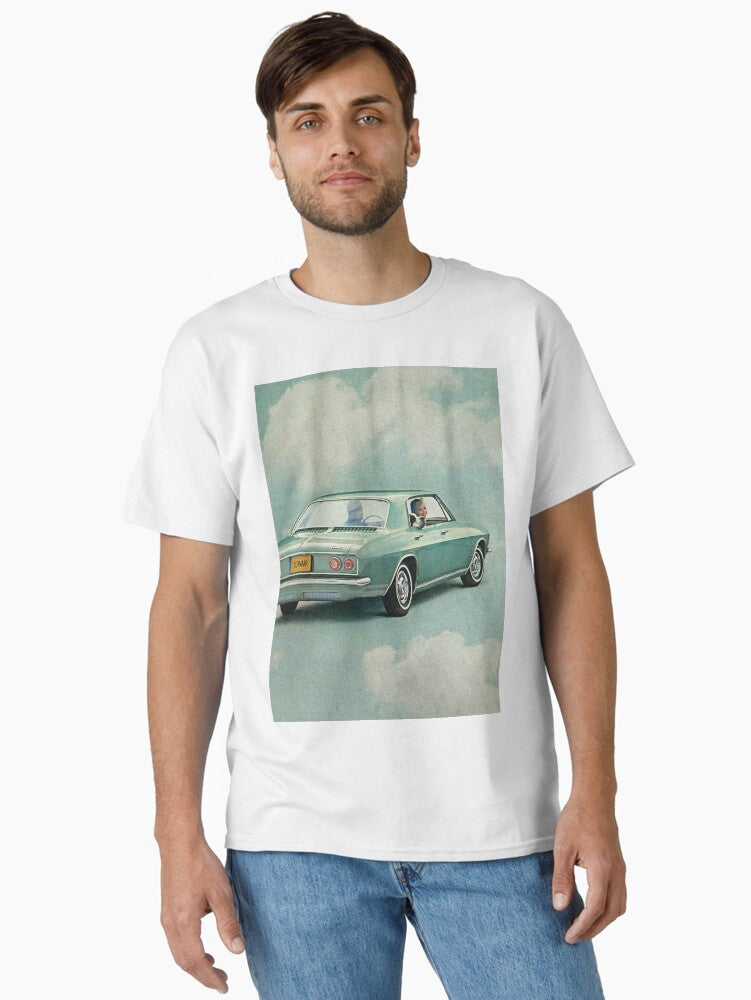 Travelling Through the Clouds Classic T-Shirt | Premium Unisex T-Shirt, Trending Graphic Tee