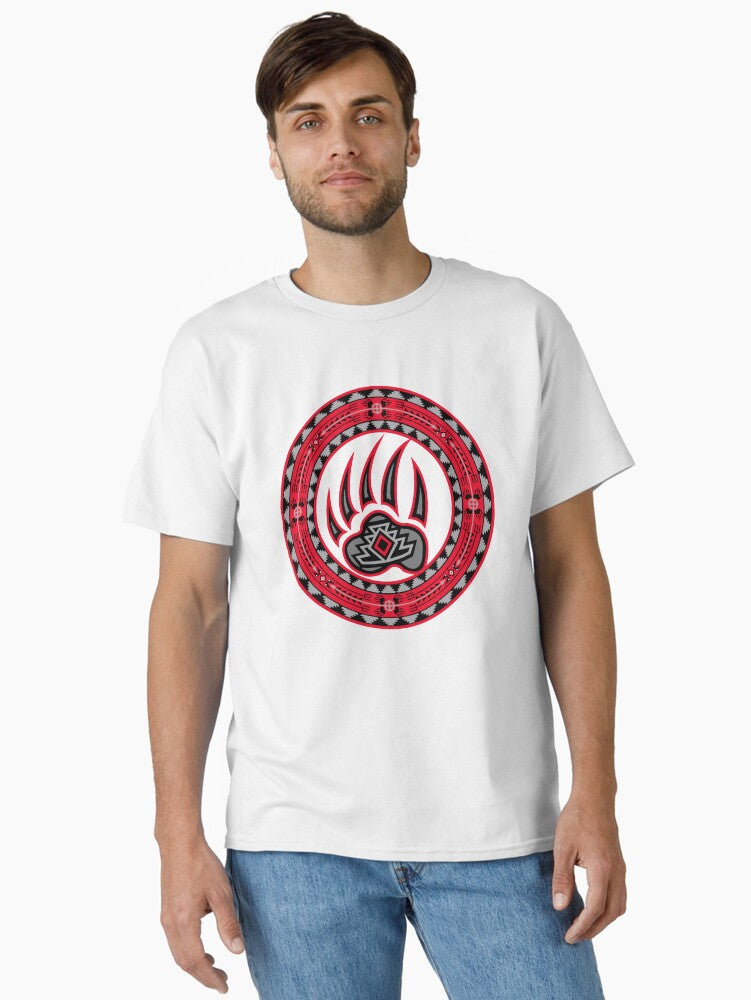 Bear Spirit Red Classic Shirt T Shirt Minimal Style