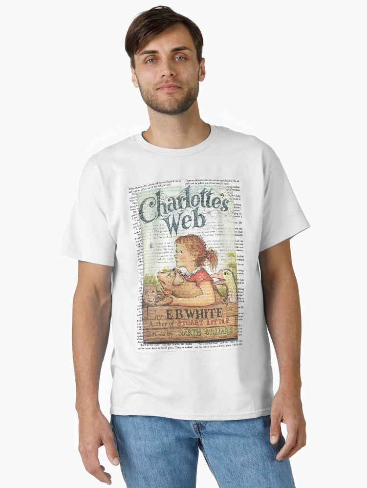 Charlotte s Web by E B White Classic T Shirt T Shirt Best Seller Look Hot Search US