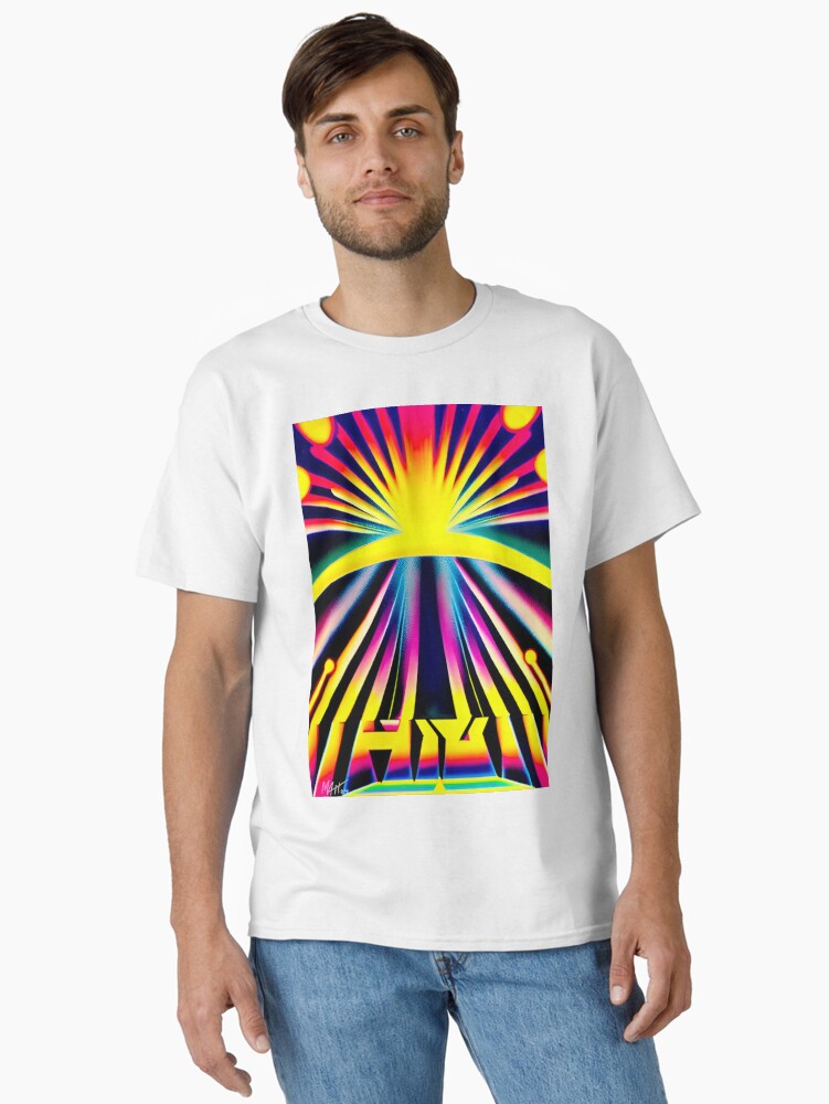 Psychedelic Classic T-Shirt | Premium Unisex T-Shirt, Trending Graphic Tee