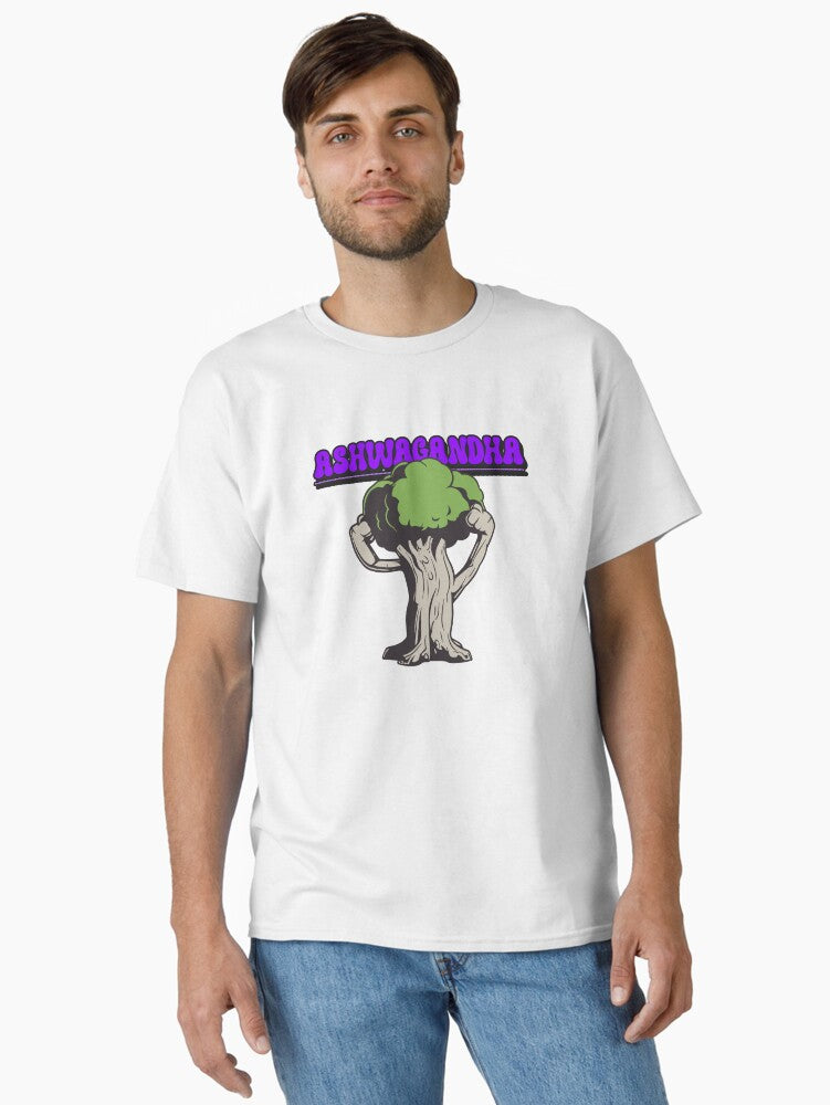 ASHWAGANDHA performance supplement design Classic T Shirt T Shirt Premium Print