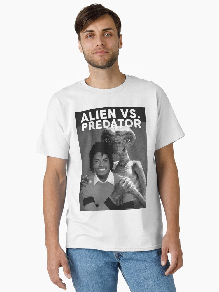 ALIEN AND A PREDATOR Classic T-Shirt | Premium Unisex T-Shirt, Trending Graphic Tee