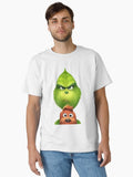 Grinch and max angry face Classic T Shirt T Shirt Holiday Trending Christmas Season Pick