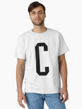Letter C T Shirt Classic T Shirt T Shirt Premium Print