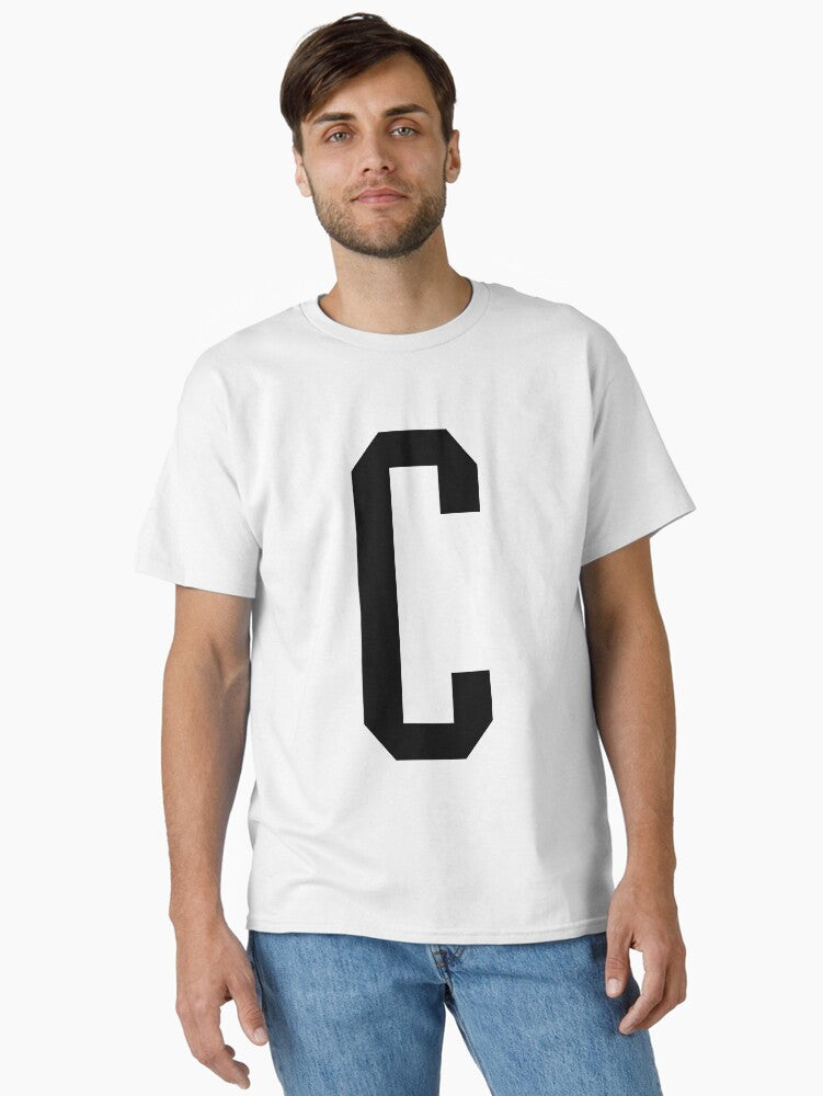 Letter C T Shirt Classic T Shirt T Shirt Premium Print