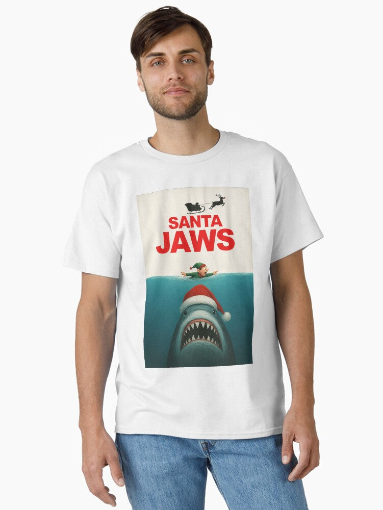 Santa Jaws Classic T Shirt T Shirt High Search Demand Gift Ready