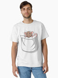 Rat In A Pocket Classic Shirt T Shirt Clean Design