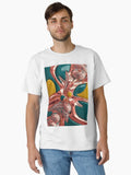 Elegant Art Deco Camo Pattern Classic T Shirt T Shirt Premium Quality Streetwear Essential