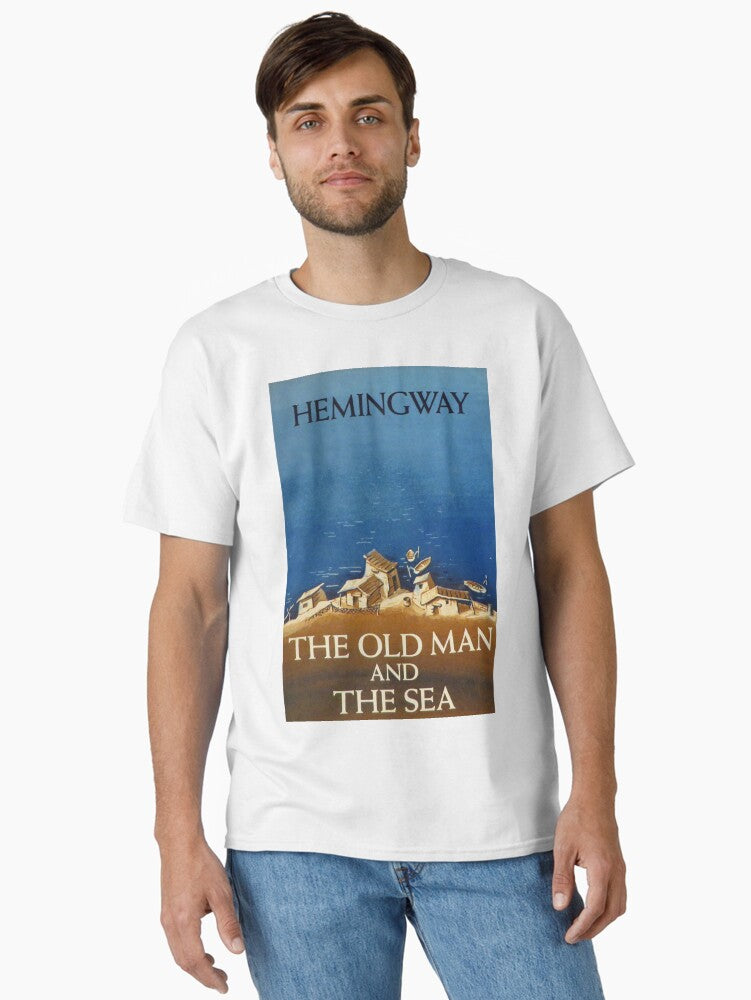 Ernest Hemingway The Old Man and The Sea Classic T Shirt T Shirt Aesthetic Fit Streetwear Essential