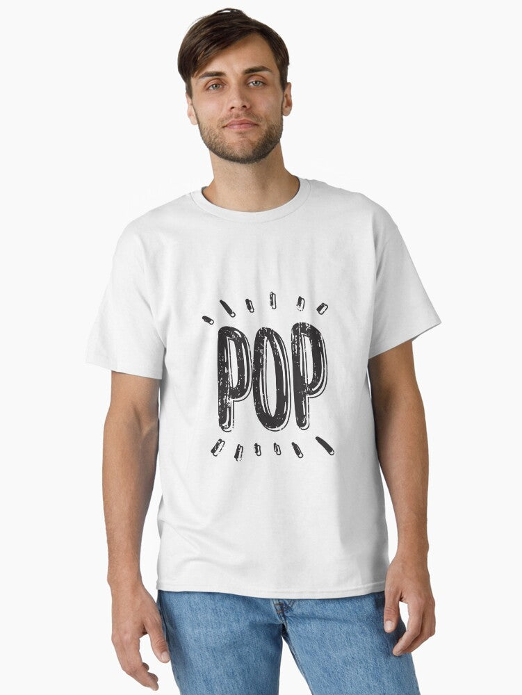 POP Classic T Shirt T Shirt Streetwear Style Modern Aesthetic