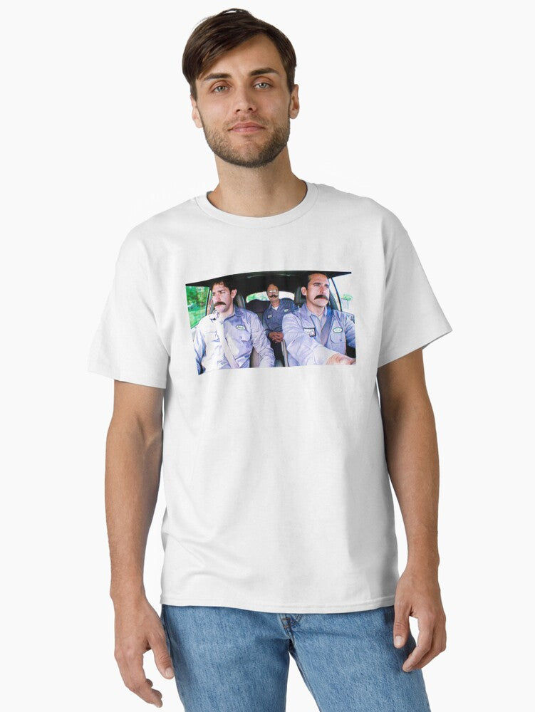 Jim Dwight Michael As Warehouse Workers Classic T Shirt