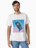 Vaporwave Retro Futurism Tv Classic T-Shirt | Premium Unisex T-Shirt, Trending Graphic Tee