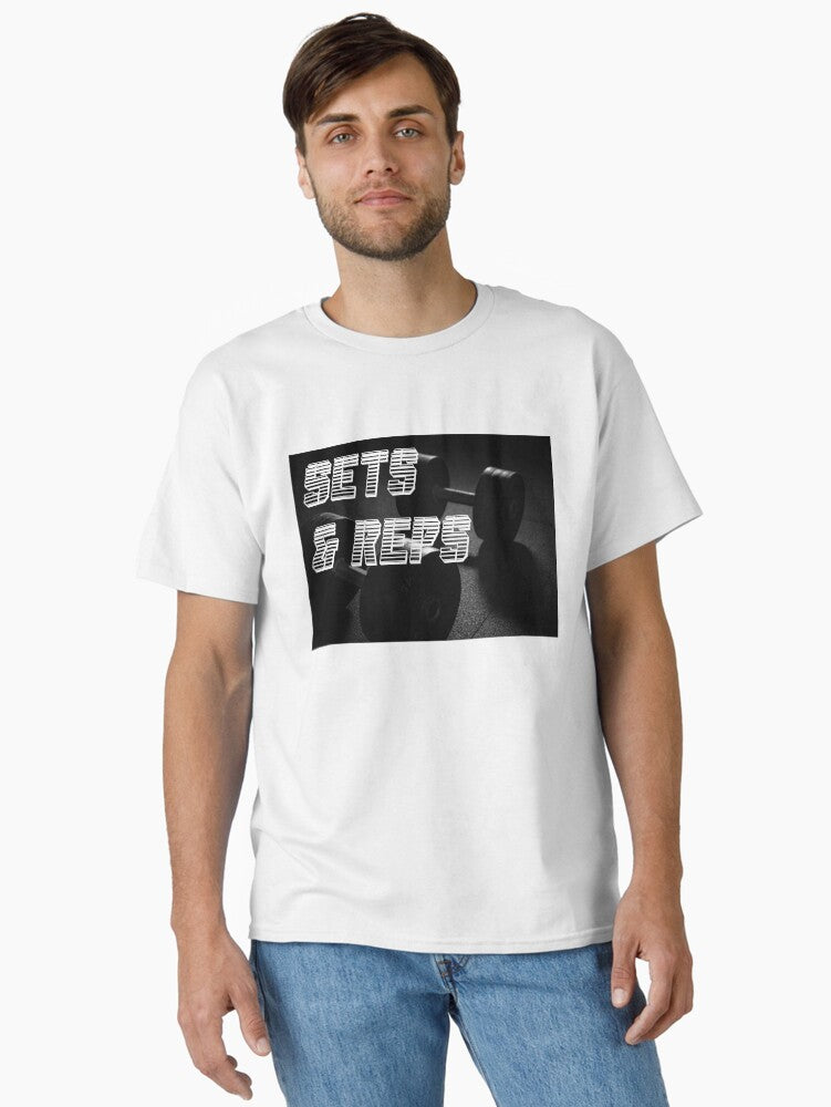 Sets Reps Classic T Shirt T Shirt Minimal Style
