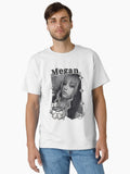 KATEYE Megan Kpop Y2K Group Black and White Collage Digital Art Portrait Classic T-Shirt