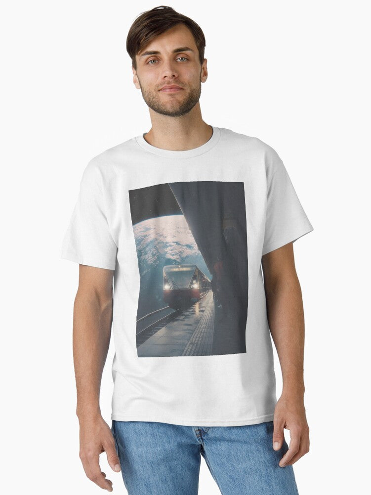 The last station Classic T-Shirt | Premium Unisex T-Shirt, Trending Graphic Tee