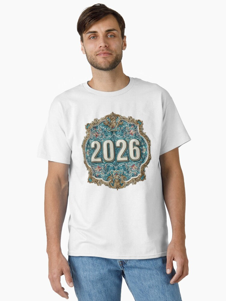 Retro groovy 2026 Classic T Shirt T Shirt High Search Demand New Year Trend