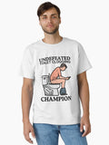 Undefeated Toilet Clogging Champion Classic T Shirt T Shirt High Search Demand Best Seller Look
