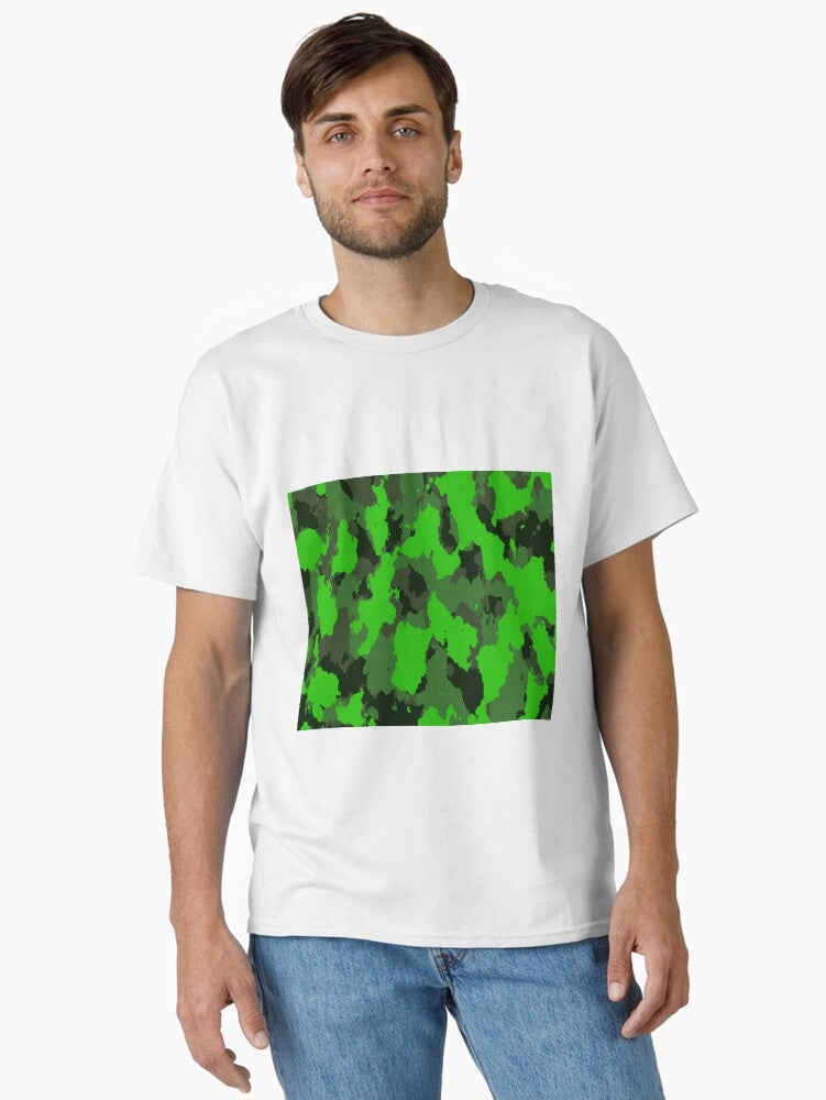 Green camo Classic T Shirt T Shirt Viral US Style High CTR Pick