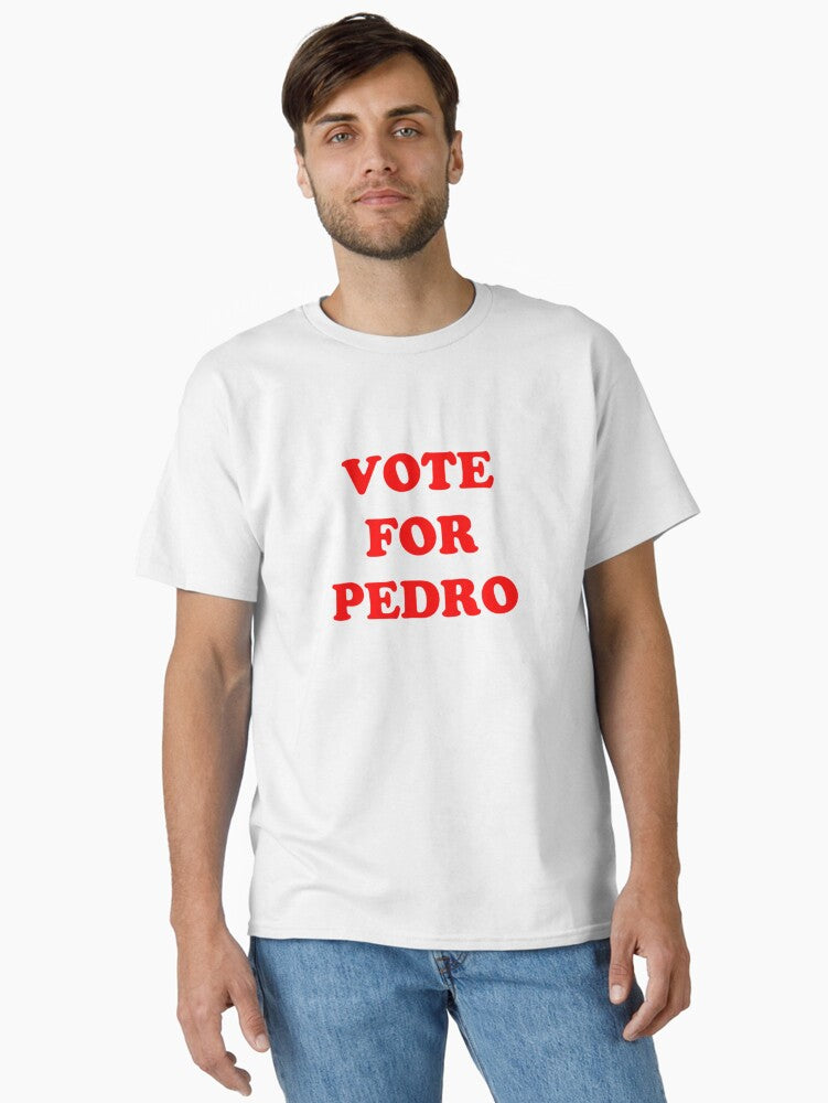 Napoleon Dynamite Vote For Pedro Funny Classic T-Shirt | Premium Unisex T-Shirt, Trending Graphic Tee
