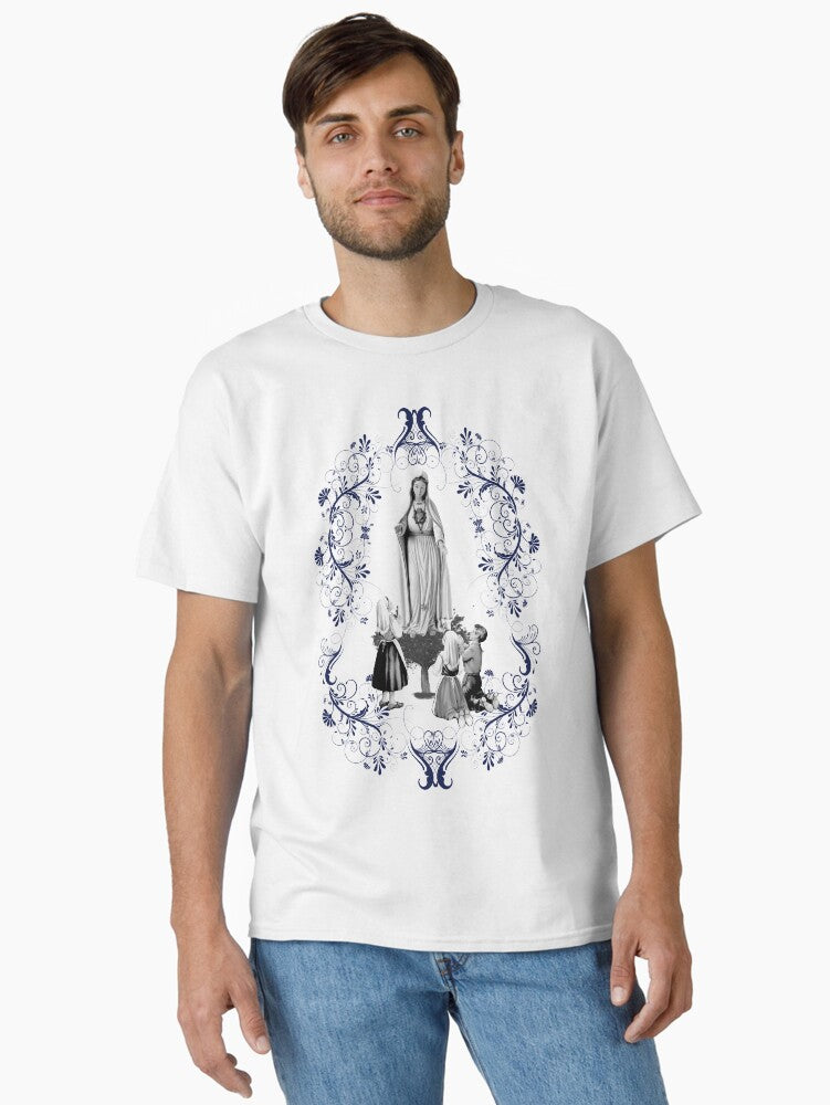 Apparition of Our Lady of Fatima Classic Shirt T Shirt Premium Print