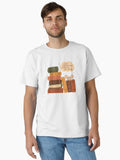 Mouse s Book Pile Classic T Shirt T Shirt Best Seller Look Fan Favorite