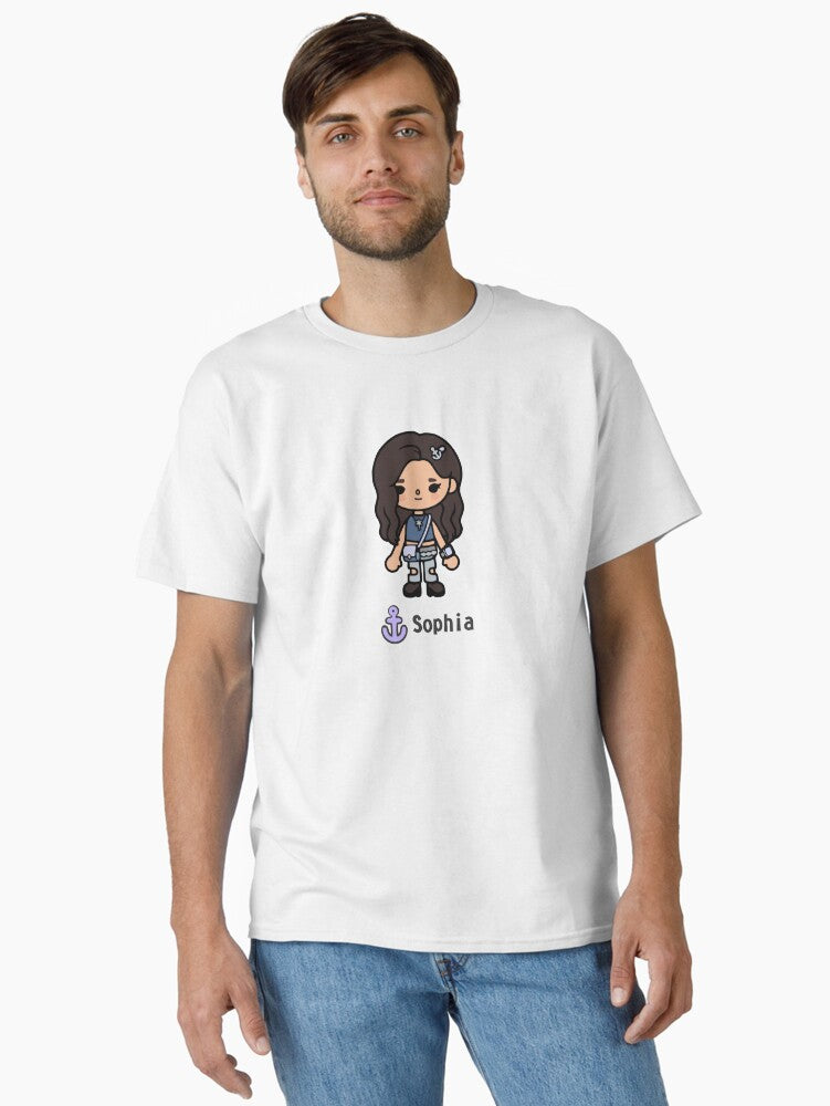 Bold Patterns with a Sophia Twist Classic T-Shirt