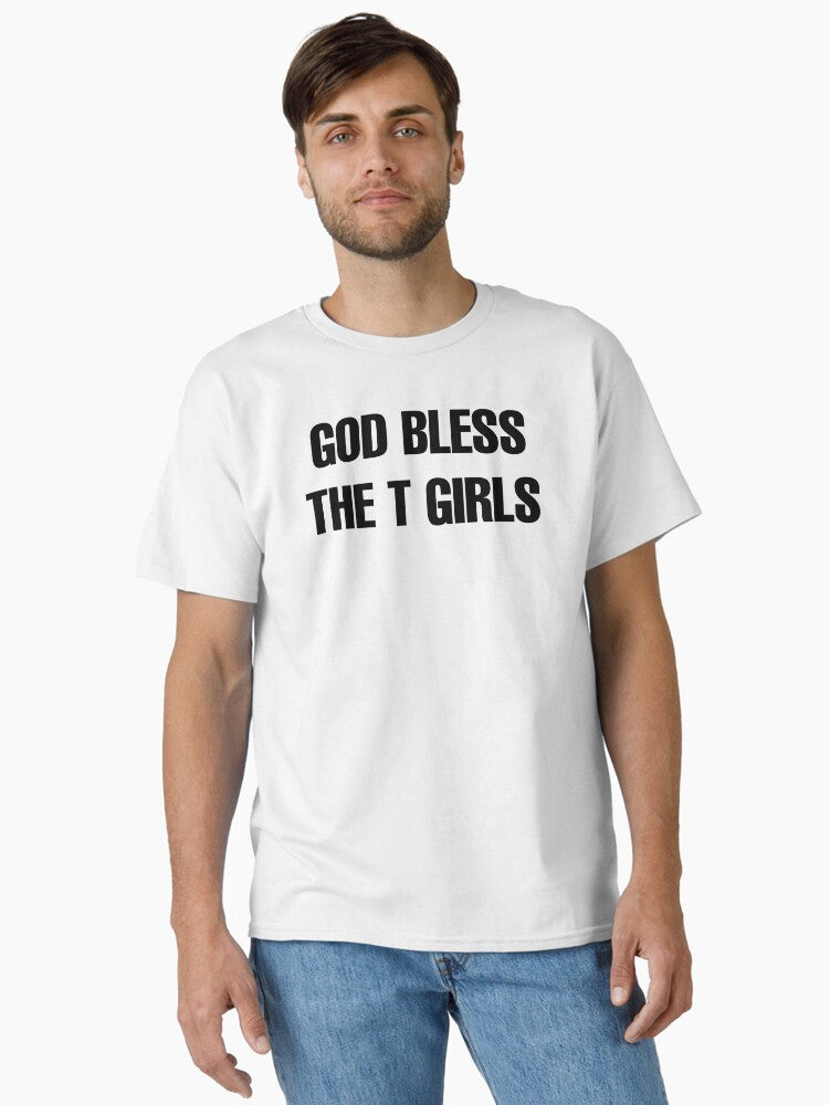 god bless the t girls katseye mean girl lyrics Classic T-Shirt