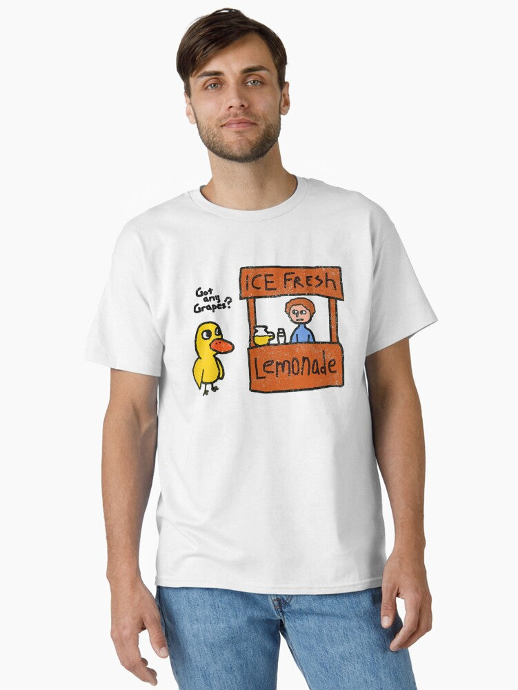 Ice Fresh Lemonade Got Any Grapes Duck Funny Gift Classic T-Shirt | Premium Unisex T-Shirt, Trending Graphic Tee