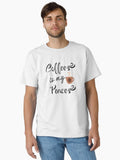 Coffee is my peace Classic Shirt T Shirt Everyday Wear