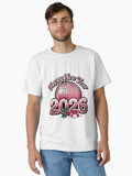 Happy New Year 2026 Classic T Shirt T Shirt Viral TikTok Modern Aesthetic