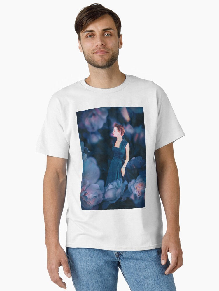 Blue Flower Sun Dress Classic T-Shirt | Premium Unisex T-Shirt, Trending Graphic Tee