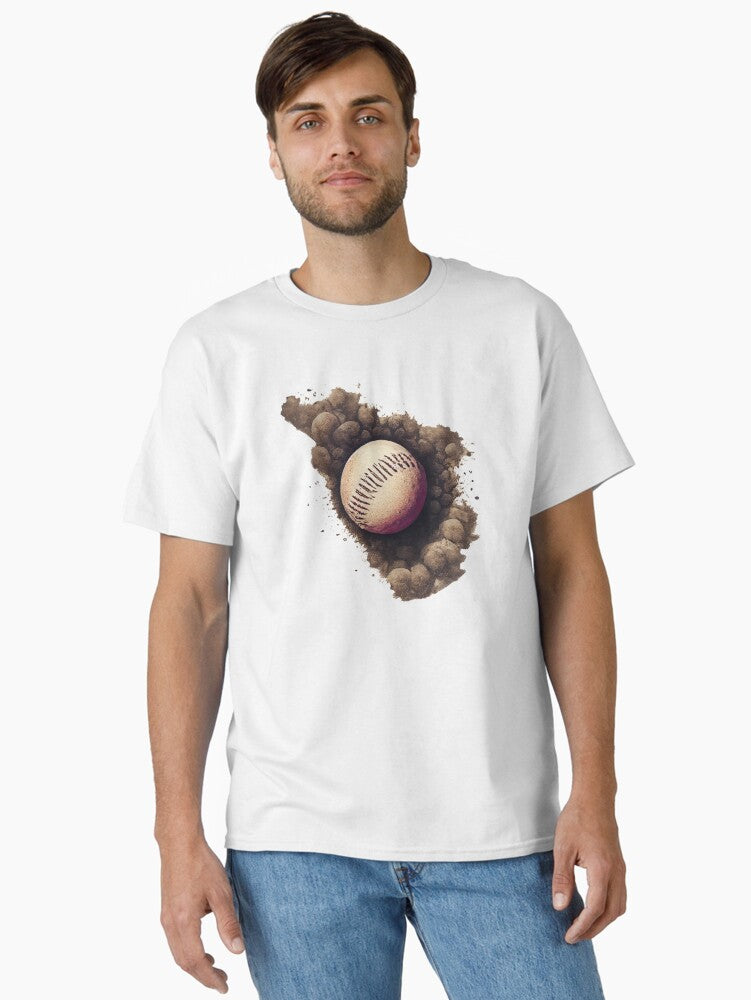 Play Ball Vintage Baseball Classic T Shirt Classic T Shirt T Shirt Streetwear Style Gift Ready